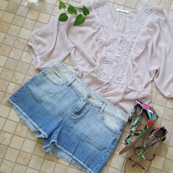 LC Lauren Conrad Pants - Lauren Conrad ombre shorts